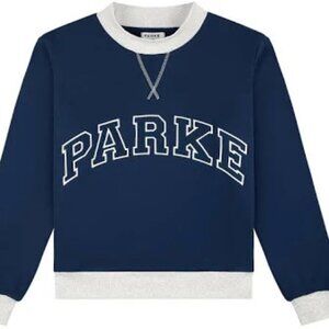 ISO!! PARKE TWO-TONED NAVY MOCKNECK L/XL